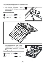 Предварительный просмотр 23 страницы Sunjoy 0757134 Manual