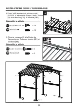 Предварительный просмотр 24 страницы Sunjoy 0757134 Manual