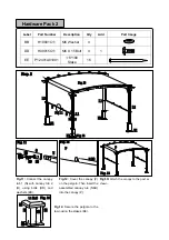 Предварительный просмотр 6 страницы Sunjoy 105277 Product Manual