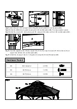 Предварительный просмотр 7 страницы Sunjoy 110102017 Assembly Instruction Manual