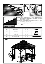 Предварительный просмотр 8 страницы Sunjoy 110102017 Assembly Instruction Manual