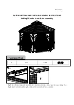 Предварительный просмотр 11 страницы Sunjoy 110102017 Assembly Instruction Manual