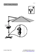 Предварительный просмотр 10 страницы Sunjoy 110211018-K Assembly Instruction Manual