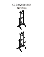 Sunjoy 120107002 Assembly Instruction preview