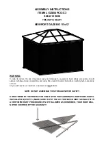 Preview for 2 page of Sunjoy 125626 Assembly Instructions Manual