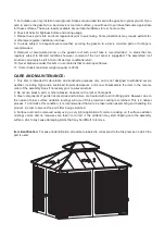 Предварительный просмотр 3 страницы Sunjoy 164706 Assembly Instructions Manual