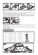 Предварительный просмотр 10 страницы Sunjoy 164706 Assembly Instructions Manual