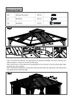 Preview for 9 page of Sunjoy 182996 Assembly Instructions Manual