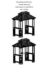 Предварительный просмотр 1 страницы Sunjoy 2721828 Assembly Instruction Manual