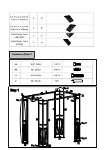 Предварительный просмотр 5 страницы Sunjoy 2721828 Assembly Instruction Manual