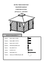 Предварительный просмотр 6 страницы Sunjoy 38115035 Assembly Instructions Manual