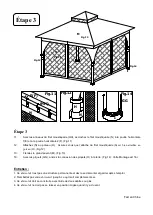 Предварительный просмотр 10 страницы Sunjoy 38115035 Assembly Instructions Manual