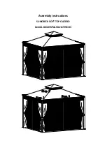 Sunjoy 7252133 Assembly Instructions Manual preview