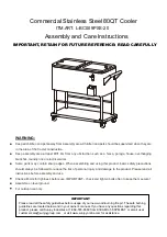 Sunjoy 80QT Assembly And Care Instructions предпросмотр