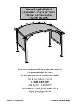 Sunjoy 810326090 Assembly Instruction Manual preview