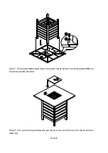 Предварительный просмотр 10 страницы Sunjoy 810367858 Assembly Instruction Manual