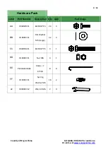 Предварительный просмотр 6 страницы Sunjoy 810410415 Assembly Instruction Manual