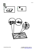 Предварительный просмотр 12 страницы Sunjoy 810410415 Assembly Instruction Manual