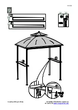 Предварительный просмотр 15 страницы Sunjoy 810410415 Assembly Instruction Manual