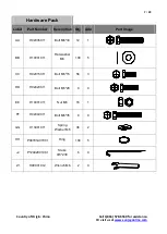 Предварительный просмотр 7 страницы Sunjoy 810410416 Assembly Instruction Manual