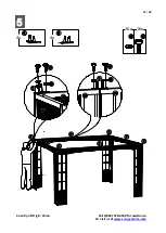 Предварительный просмотр 12 страницы Sunjoy 810410416 Assembly Instruction Manual