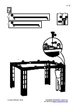 Предварительный просмотр 14 страницы Sunjoy 810410416 Assembly Instruction Manual