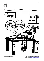 Предварительный просмотр 16 страницы Sunjoy 810410416 Assembly Instruction Manual