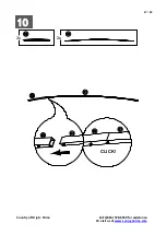 Предварительный просмотр 17 страницы Sunjoy 810410416 Assembly Instruction Manual