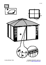 Предварительный просмотр 26 страницы Sunjoy 810410416 Assembly Instruction Manual