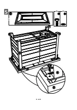 Предварительный просмотр 12 страницы Sunjoy 810411250 Assembly Instruction Manual