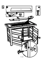 Предварительный просмотр 14 страницы Sunjoy 810411250 Assembly Instruction Manual