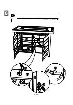 Предварительный просмотр 15 страницы Sunjoy 810411250 Assembly Instruction Manual