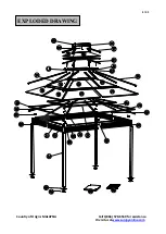 Предварительный просмотр 4 страницы Sunjoy 810452412 Assembly Instruction Manual