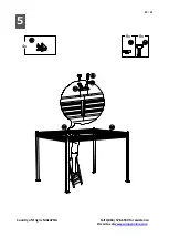 Предварительный просмотр 14 страницы Sunjoy 810452412 Assembly Instruction Manual