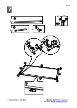 Предварительный просмотр 16 страницы Sunjoy 810452412 Assembly Instruction Manual