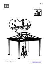 Предварительный просмотр 20 страницы Sunjoy 810452412 Assembly Instruction Manual