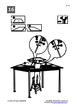 Предварительный просмотр 25 страницы Sunjoy 810452412 Assembly Instruction Manual