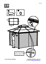 Предварительный просмотр 28 страницы Sunjoy 810452412 Assembly Instruction Manual