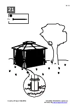 Предварительный просмотр 30 страницы Sunjoy 810452412 Assembly Instruction Manual