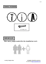 Preview for 3 page of Sunjoy 810461193 Assembly Instruction Manual