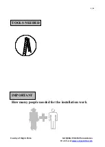 Preview for 3 page of Sunjoy 810461197 Assembly Instruction Manual