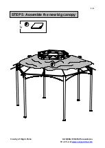 Preview for 9 page of Sunjoy 810461197 Assembly Instruction Manual