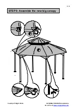 Preview for 12 page of Sunjoy 810461197 Assembly Instruction Manual