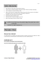 Предварительный просмотр 2 страницы Sunjoy A-DNC1012PST Assembly Instruction Manual