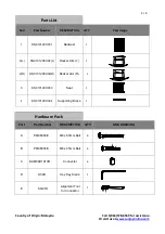 Предварительный просмотр 4 страницы Sunjoy A-DNC1012PST Assembly Instruction Manual