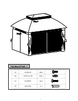 Preview for 3 page of Sunjoy A101006500 Assembly Instructions Manual