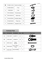 Предварительный просмотр 5 страницы Sunjoy A101012201 Assembly Instruction Manual