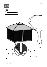 Предварительный просмотр 25 страницы Sunjoy A101012201 Assembly Instruction Manual