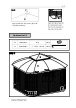 Предварительный просмотр 6 страницы Sunjoy A101012500 Quick Start Manual