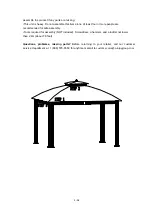 Предварительный просмотр 3 страницы Sunjoy A101012900 Assembly Manual